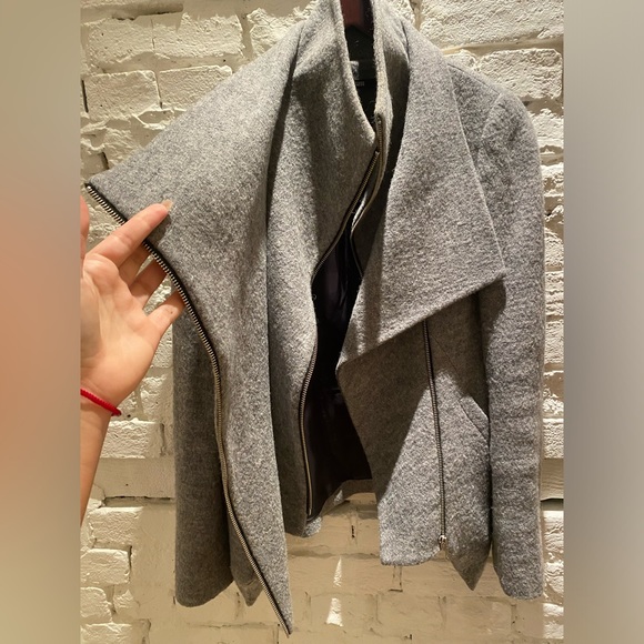 100% wool structured jacket 🩶 size small - Picture 3 of 11